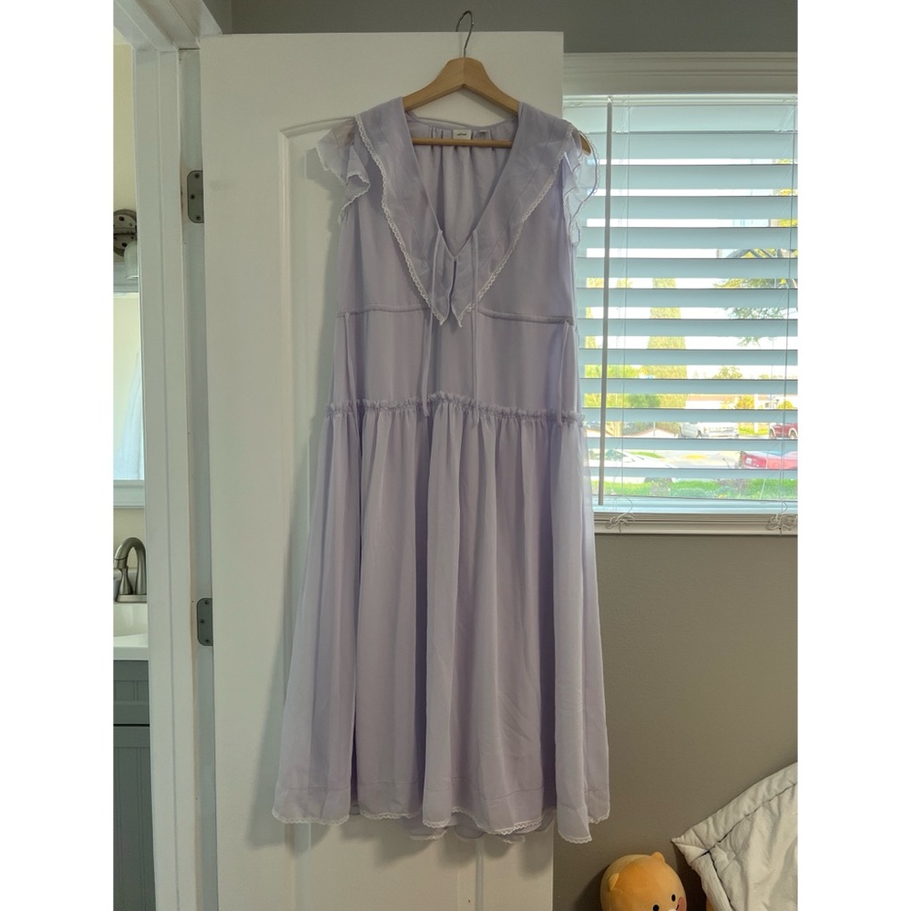 Wilfred Osmanthus Dress in Ice Lavender